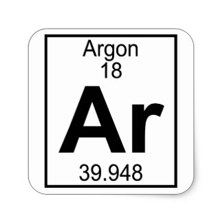 Image result for argon periodic table square